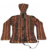 COTTON HOODED JACKET NEPAL
