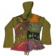 COTTON HAND CRUSHED HOODED JACKETS NEPAL