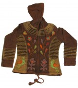 COTTON HAND CRUSHED HOODED JACKETS NEPAL