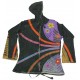 COTTON HAND CRUSHED FLOWER HOODED JACKETS NEPAL