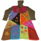 COTTON HAND CRUSHED FLOWER HOODED JACKETS NEPAL