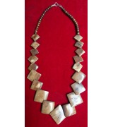 Yak Bone Beads Pendant Necklace Nepal