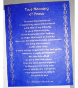 True Meaning of Peace-His Holiness The Dalai Lama quotes