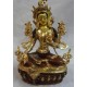 Green Tara with gold