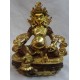 KUBER COPPER GOLD STATUE