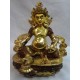 KUBER COPPER GOLD STATUE
