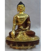 Copper Gold Shakyamuni Buddha