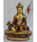 Guru Padmasambhava Copper Gold 21cm