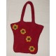 felt flower bag