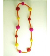 felt necklace-6 Pcs.