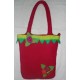 Felt side patch bag