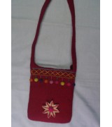 felt flower patch bag-6 Pcs.