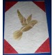 bamboo decorated handmade paper single card