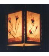 4 side paper flower Lamp Shade-6 Pcs.