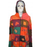 cotton patch work jacket-3 Pcs.