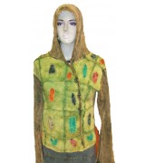 cotton patch work jacket-3 Pcs.