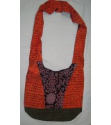 Mantra print cotton bag-6 Pcs.