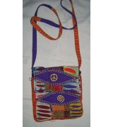 cotton patch work passport bag-6 Pcs.