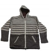 Woolen hooded Jacket-3 Pcs.
