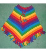 Woolen Poncho-3 Pcs.