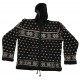 check colour woolen hooded jacket-3 Pcs.