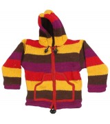 multi colour woolen hooded jacket-3 Pcs.
