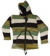 multi colour woolen hooded jacket-3 Pcs.