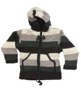 multi colour woolen hooded jacket-3 Pcs.