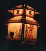 Double Roof Temple Lamp Shade-6 Pcs.