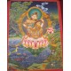 Newari Thangka-Saraswati (42*56)cm