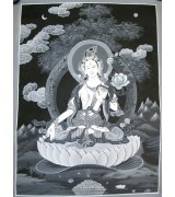 Black & White-White Tara 
