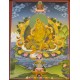 Kuber Thangka Painting (35*46)cm