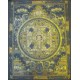 Black and Gold Mandala (40*52)cm