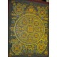 Black and Gold Buddha Mandala (57*74)cm