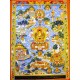 Buddha Life Story Thangka Painting 