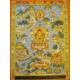 Buddha Life Story Thangka Painting (44/61)cm