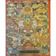 Buddha Life Story Thangka Painting (38/47)cm