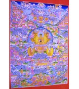 Buddha Life Story Thangka Painting 