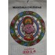 Handmade Ganesh Mandala calendar-1 Dozen