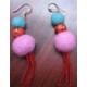 felt earring-6 pairs