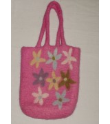 felt flower bags-6 Pcs.
