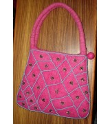 felt beads work bag-6 Pcs.