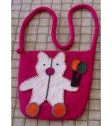 felt patch work bag-6 Pcs.