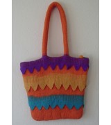 felt patch work bags-6 Pcs.