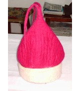 Felt x-mas hat-6 Pcs.