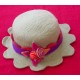 felt flower hat-6 Pcs.
