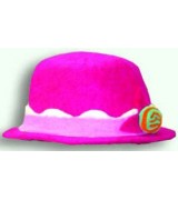 felt flower hat-6 Pcs.