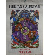 Handmade Tibetan calendar-1 Dozen