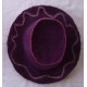 felt round cowboy hat-6 Pcs.