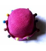 felt round hat-6 Pcs.